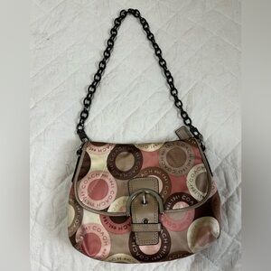 Coach vintage Multicolor Signature mini Shoulder Bag